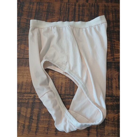 423 WARNER'S 5 White NOT SO INNOCENT Hi CUT Brief Sissy Panty #55129 VINTAGE - Picture 3 of 4